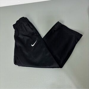 Nike Boys Pants Athletic Gym Sport Black Small Pull On Comfy Casual Activewear